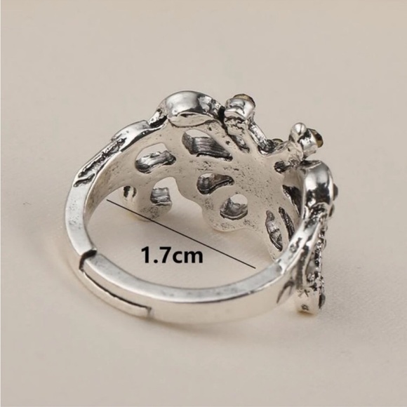 BUTTERFLY SILVER RING - Picture 4 of 4